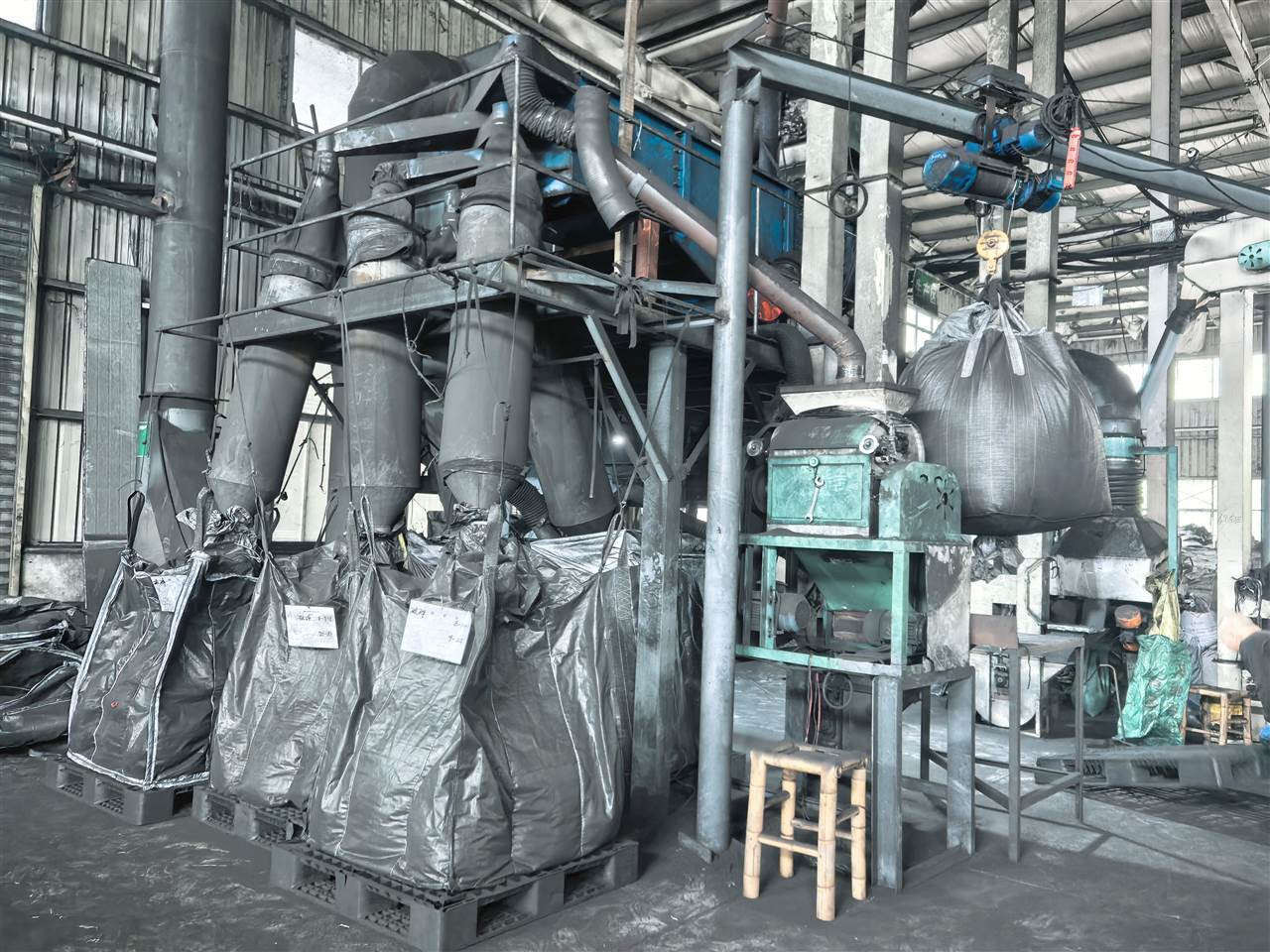 Crushing, screening and drying equipment